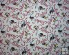 Red Rodeo Buckaroo Broncs on Cream Background