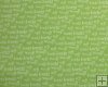 Cream words: " Arf! Woof! Bark!" on bright green