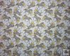 Gray Mare and Golden Colt on Cream Background