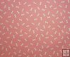 White bones on pink