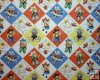 Yippie Pardners, Blue, Orange, Yellow, Cream Squares, Really Cut