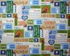 Paws and Kisses, A Walk in the Park and more, on blue/green/ta