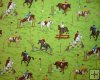 Hunter Jumper Horses on Green Grass